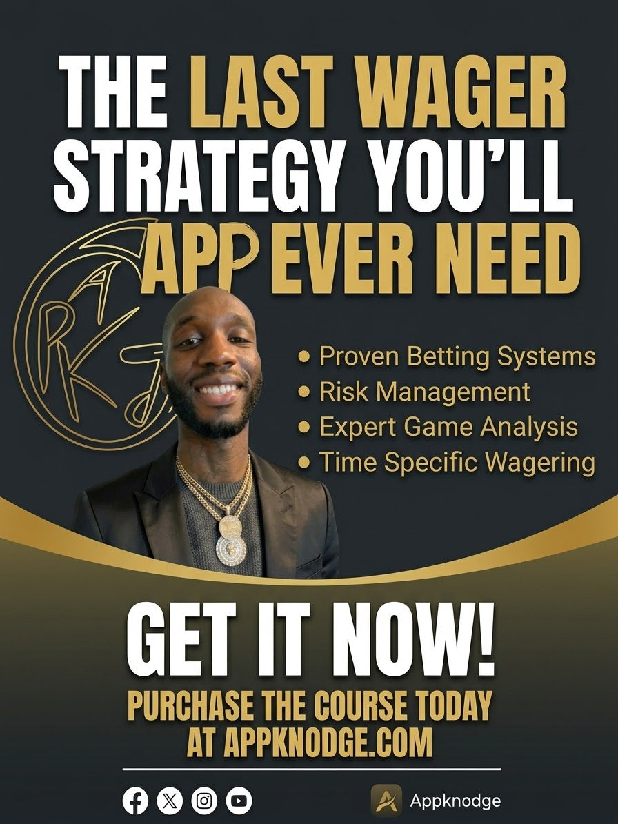 The Last Wager Strategy You'll Ever Need!!